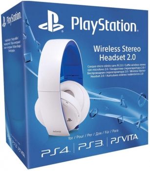Sony Wireless Stereo Headset 2.0 White (PlayStation 4, PlayStation 3, PsVita)