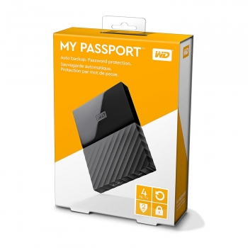 WD My Passport Mobile Externe Festplatte 4TB (PlayStation 4, Xbox One, PC)