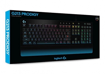 Logitech G213 Prodigy Gaming Tastatur mit RGB-Hintergrundbeleuchtung