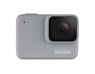 GoPro Hero7 White Actionkamera mit Touchscreen (Wasserdicht, Sprachsteuerung)