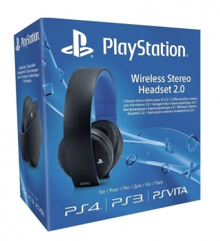 Sony Wireless Stereo Headset 2.0 Black (PlayStation 4, PlayStation 3, PsVita)