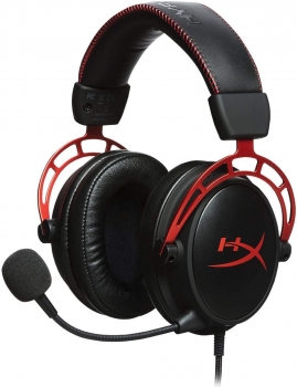 HyperX HX-HSCA-RD Cloud Alpha Gaming Headset (PlayStation 4, Xbox One, Nintendo Switch, PC)