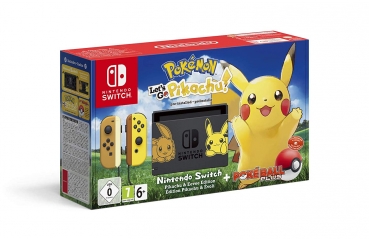 Nintendo Switch Limited Pokemon Let's Go, Pikachu! Edition