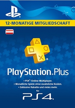 PlayStation Plus Mitgliedschaft 12 Monate (Österreichisches Account)