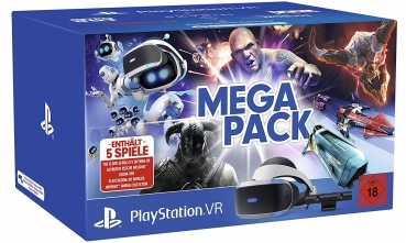 Sony PlayStation VR Mega Pack inklusive Kamera + 5 Spiele (PlayStation 4)