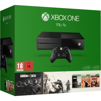 Microsoft Xbox One Konsole (1TB) Bundle inklusive 3 Games