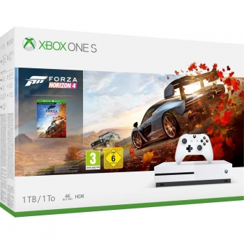 Microsoft Xbox One S Konsole (1TB) inklusive Forza Horizon 4