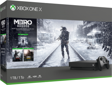 Microsoft Xbox One X (1TB) inklusive Metro Exodus