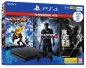 Preview: Sony PlayStation 4 Konsole Slim Jet Black (500GB) inklusive 1 Controller + 3 Spiele (The Last of Us, Ratchet & Clank & Uncharted 4)