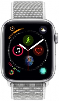 Preview: Apple Watch 4 GPS 4G 44mm Silber Alu Seashell Sport Loop Preview: Apple Watch 4 GPS 4G 44mm Silber Alu Seashell Sport Loop