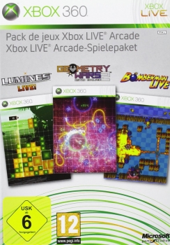 Xbox Live Arcade Spielepaket [Lumines, Geometry Wars & Bomberman Live] (Xbox 360)