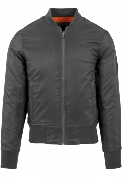 Urban Classics Bomberjacke Cool Grey