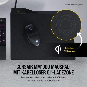 Preview: Corsair MM1000 Wireless Charging Gaming Mauspad