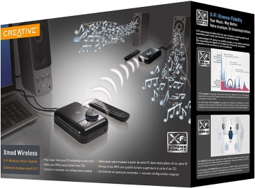 Creative Labs XMOD Wireless Music System mit X-Fi Technologie