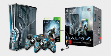 Preview: Microsoft Xbox 360 Konsole (320GB) Limited Edition inklusive Halo 4 + 2 Controller Preview: Microsoft Xbox 360 Konsole (320GB) Limited Edition inklusive Halo 4 + 2 Controller