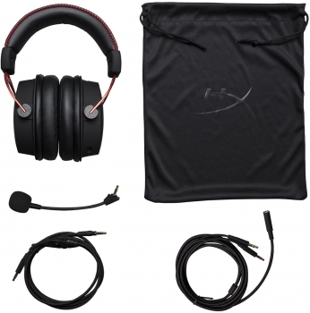 HyperX HX-HSCA-RD Cloud Alpha Gaming Headset (PlayStation 4, Xbox One, Nintendo Switch, PC)