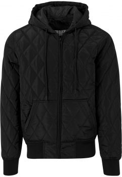 Urban Classics Diamond Quilt Jacke Black