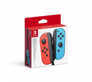 Nintendo Joy-Con 2er-Set Neon-Rot/Neon-Blau (Nintendo Switch)
