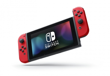 Nintendo Switch Konsole Rot inklusive Super Mario Odyssey