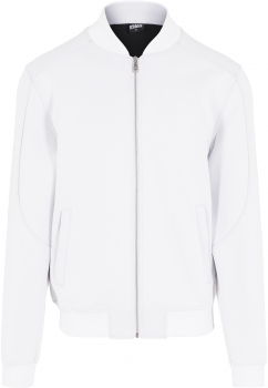 Urban Classics Neopren Zip Jacke White