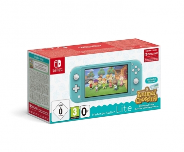 Nintendo Switch Lite Limited Edition inklusive Animal Crossing New Horizons Türkis