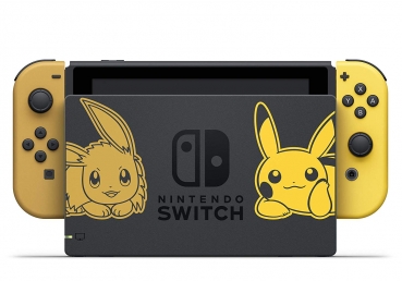 Nintendo Switch Limited Pokemon Let's Go, Pikachu! Edition