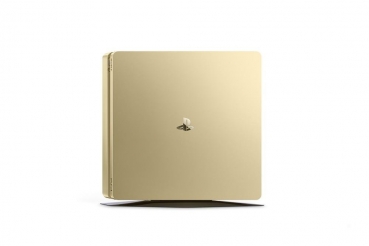 Preview: Sony PlayStation 4 Konsole Slim Gold Limited Edition (500GB) inklusive 2 Controller Preview: Sony PlayStation 4 Konsole Slim Gold Limited Edition (500GB) inklusive 2 Controller