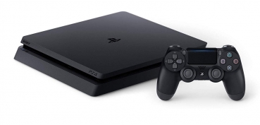 Preview: Sony PlayStation 4 Konsole (Generalüberholt) Slim Jet Black (500GB) inklusive 1 Controller Preview: Sony PlayStation 4 Konsole (Generalüberholt) Slim Jet Black (500GB) inklusive 1 Controller