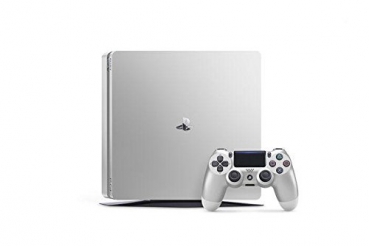 Preview: Sony PlayStation 4 Konsole Slim Silver Limited Edition (500GB) inklusive 2 Controller Preview: Sony PlayStation 4 Konsole Slim Silver Limited Edition (500GB) inklusive 2 Controller