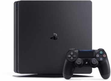 Preview: Sony PlayStation 4 Konsole Slim Jet Black (500GB) inklusive 1 Controller Preview: Sony PlayStation 4 Konsole Slim Jet Black (500GB) inklusive 1 Controller