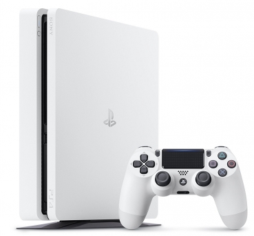 Preview: Sony PlayStation 4 Konsole Slim Glacier White (500GB) inklusive 1 Controller Preview: Sony PlayStation 4 Konsole Slim Glacier White (500GB) inklusive 1 Controller
