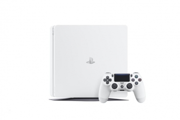 Preview: Sony PlayStation 4 Konsole Slim Glacier White (500GB) inklusive 1 Controller Preview: Sony PlayStation 4 Konsole Slim Glacier White (500GB) inklusive 1 Controller