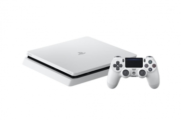 Preview: Sony PlayStation 4 Konsole Slim Glacier White (500GB) inklusive 2 Controller Preview: Sony PlayStation 4 Konsole Slim Glacier White (500GB) inklusive 2 Controller