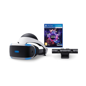 Preview: Sony PlayStation VR Starter Bundle inklusive Kamera + VR Worlds (neue Version) Preview: Sony PlayStation VR Starter Bundle inklusive Kamera + VR Worlds (neue Version)