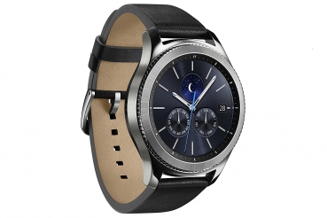 Preview: Samsung S3 Classic Smartwatch mit Echtleder-Armband (Android, iOS) Preview: Samsung S3 Classic Smartwatch mit Echtleder-Armband (Android, iOS)