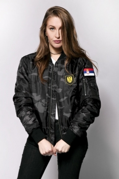 Zoonamo Serbien Bomberjacke