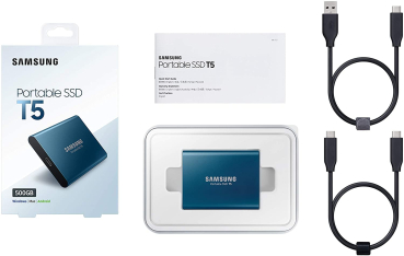 Preview: Samsung MU-PA500B/EU Portable SSD T5 500GB USB 3.1 Festplatte (PlayStation 4, Xbox One, PC) Preview: Samsung MU-PA500B/EU Portable SSD T5 500GB USB 3.1 Festplatte (PlayStation 4, Xbox One, PC)