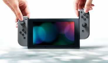 Nintendo Switch Konsole Grau-Schwarz