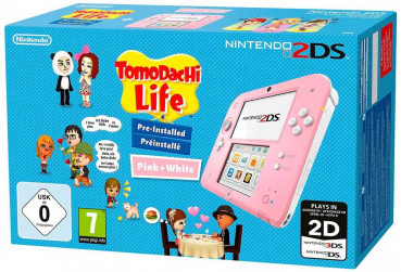 Nintendo 2Ds inklusive Tomodachi Life Pink