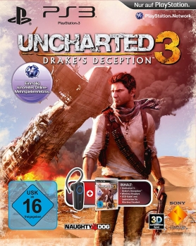 Uncharted 3 Drake´s Deception + Sony Bluetooth Headset (PlayStation 3)