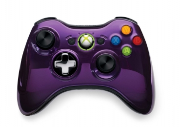 Microsoft Xbox 360 Wireless Controller Limited Edition Purple