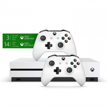 Preview: Microsoft Xbox One S Konsole (1TB) inklusive 2 Controller Preview: Microsoft Xbox One S Konsole (1TB) inklusive 2 Controller