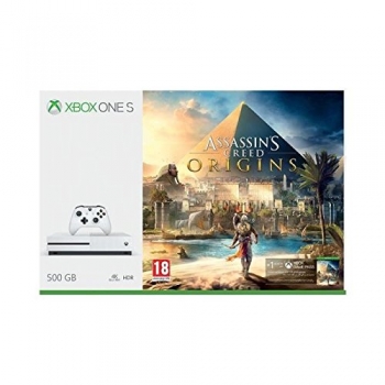 Preview: Microsoft Xbox One S Konsole (500GB) inklusive Assassin’s Creed Origins Preview: Microsoft Xbox One S Konsole (500GB) inklusive Assassin’s Creed Origins