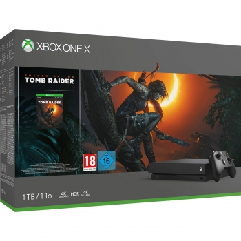 Microsoft Xbox One X Konsole (1TB) inklusive Shadow of the Tomb Raider