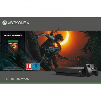 Preview: Microsoft Xbox One X Konsole (1TB) inklusive Shadow of the Tomb Raider