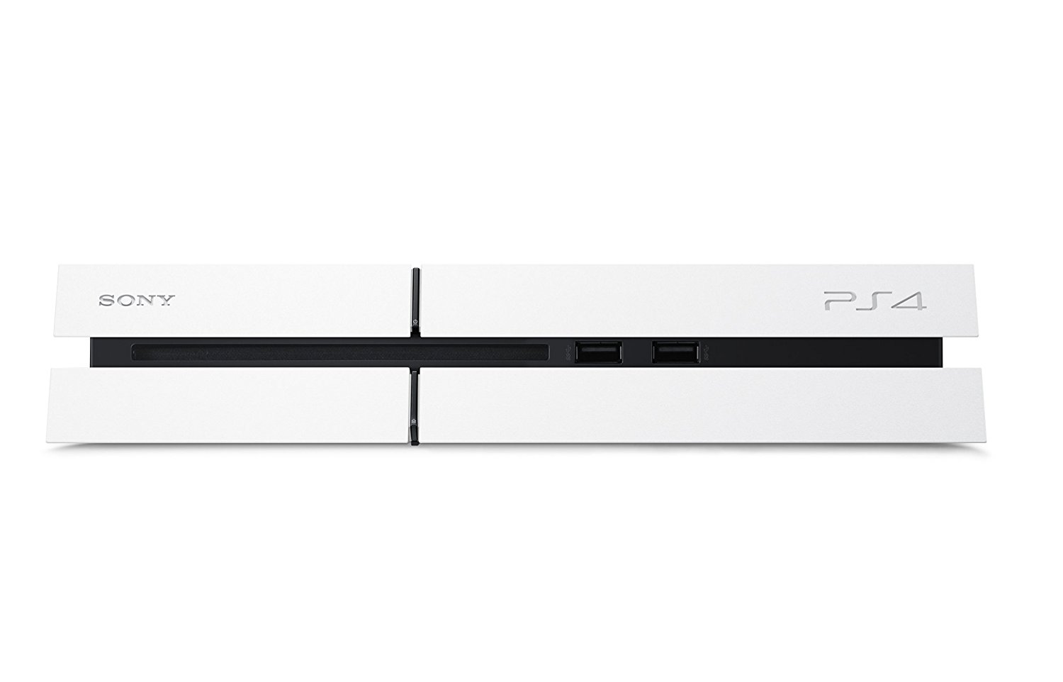 Sony PlayStation 4 Konsole Glacier White (500GB) inklusive 1 Controller ...