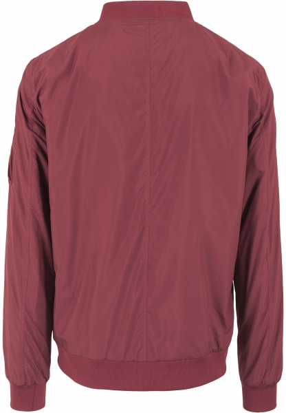 Urban Classics Bomberjacke Light Burgundy