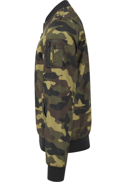 Urban Classics Bomberjacke Light Woodcamo
