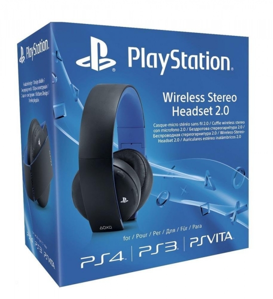 Sony Wireless Stereo Headset 2.0 Black (PlayStation 4, PlayStation 3, PsVita)