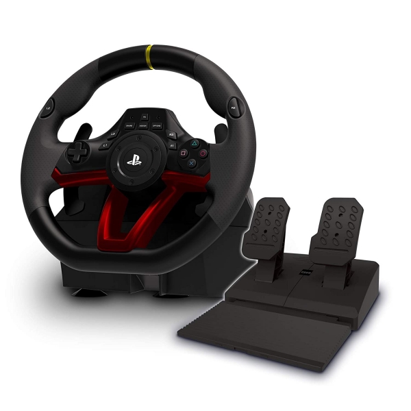 HORI Kabelloses Bluetooth Lenkrad Apex (PlayStation 4, PC)